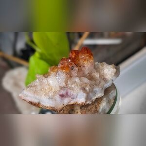 Citrine Quartz Crystal Cluster
